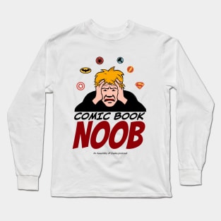 Comic Book Noob Logo Shirt Long Sleeve T-Shirt